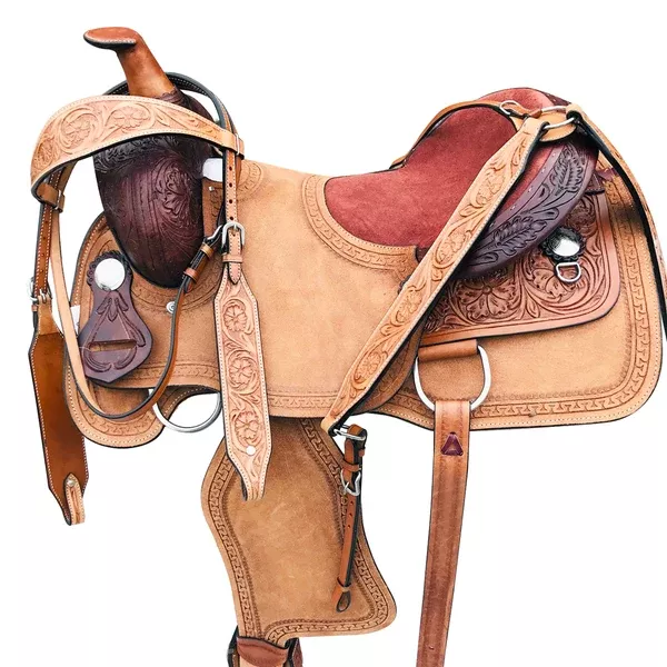 Western Horse Saddle Trail Pleasure Roper Ranch Leather Tack