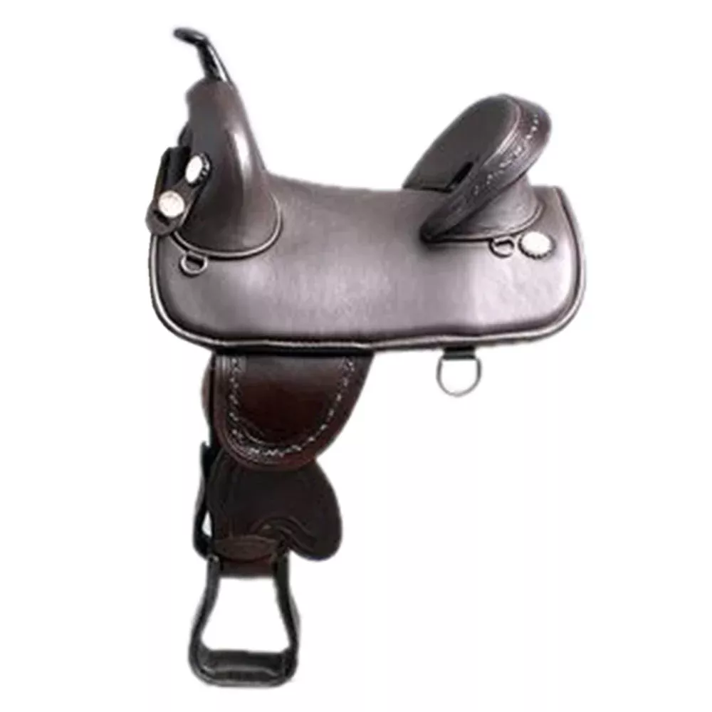 Western Horse Saddle Treeless Trail Barrel Leather Hilason