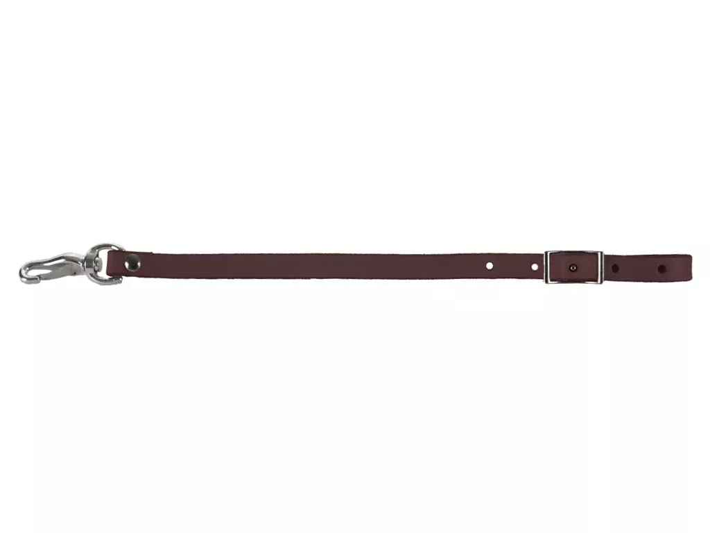 Western Latigo Leather Cinch Connector