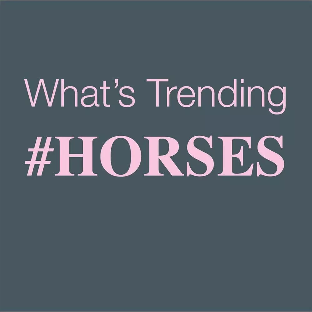 Whats Trending #Horses... Tee Shirt
