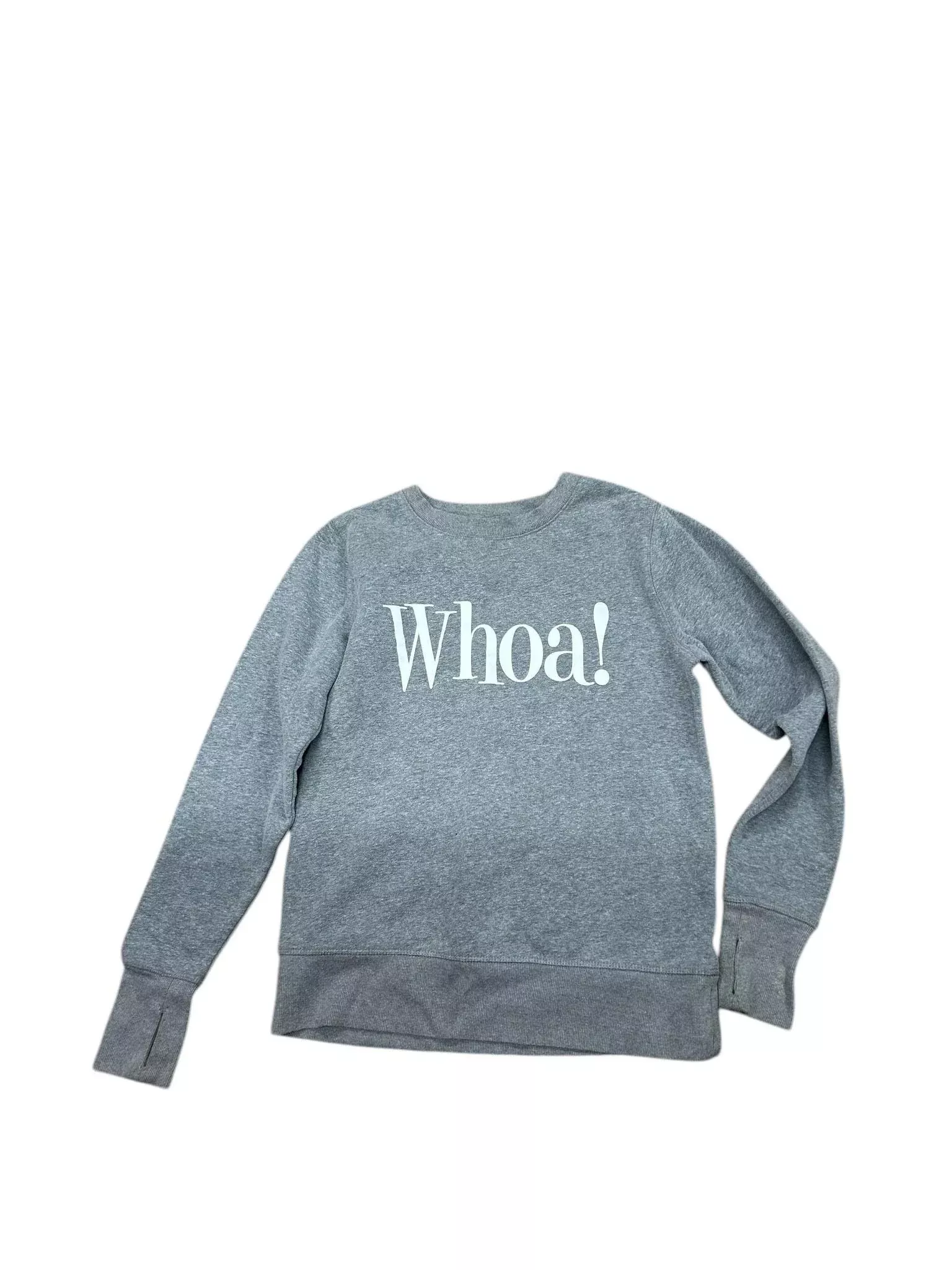 Whoa Sweatshirt - Grey - S - USED