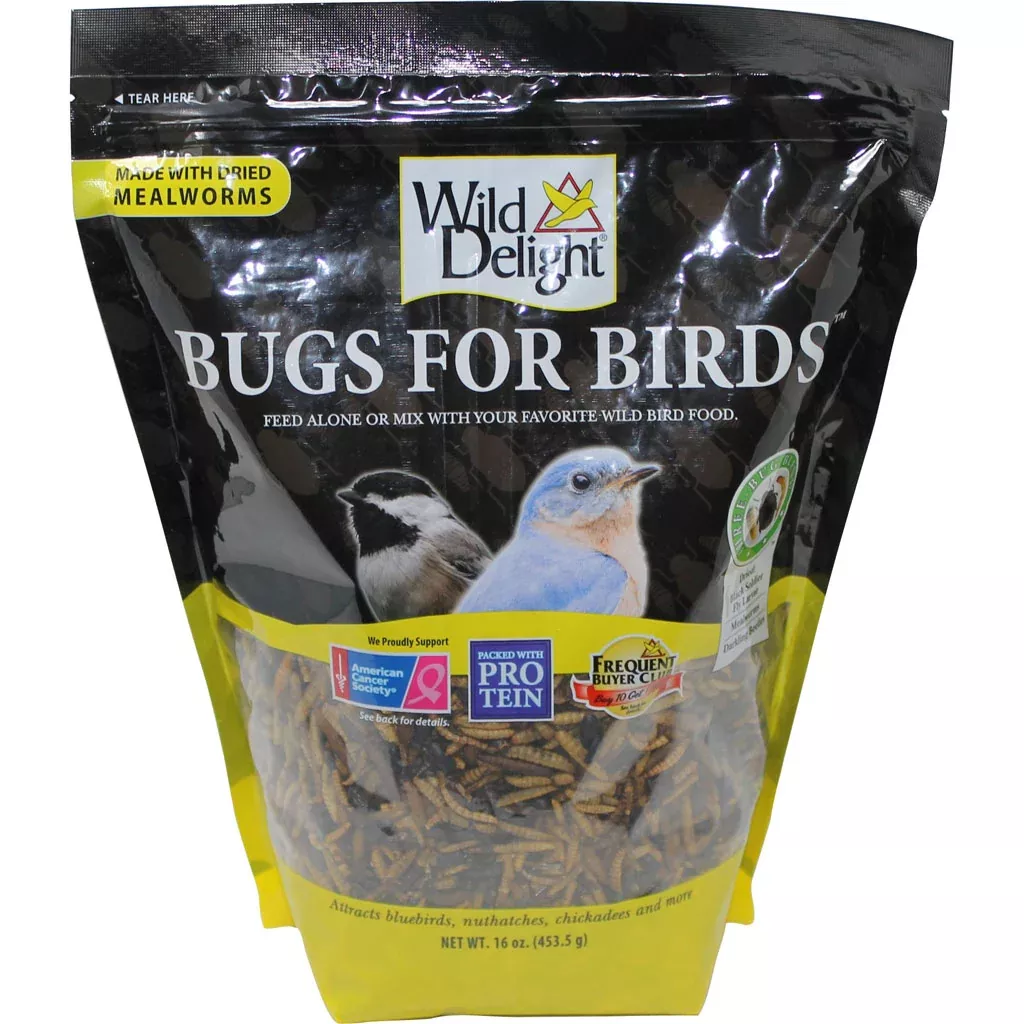 Wild Delight Bugs For Birds, 16 oz