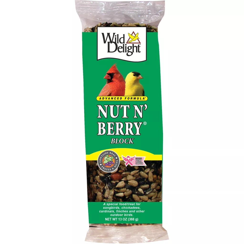 Wild Delight Nut N' Berry Seed Block, 13 oz