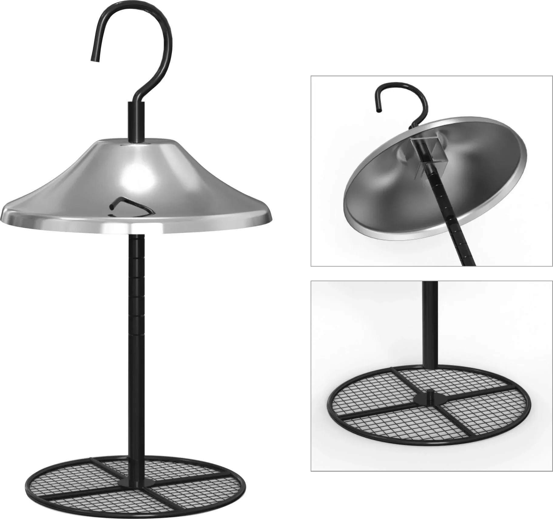 Wildlife Sciences Seed Tower Feeder Metal