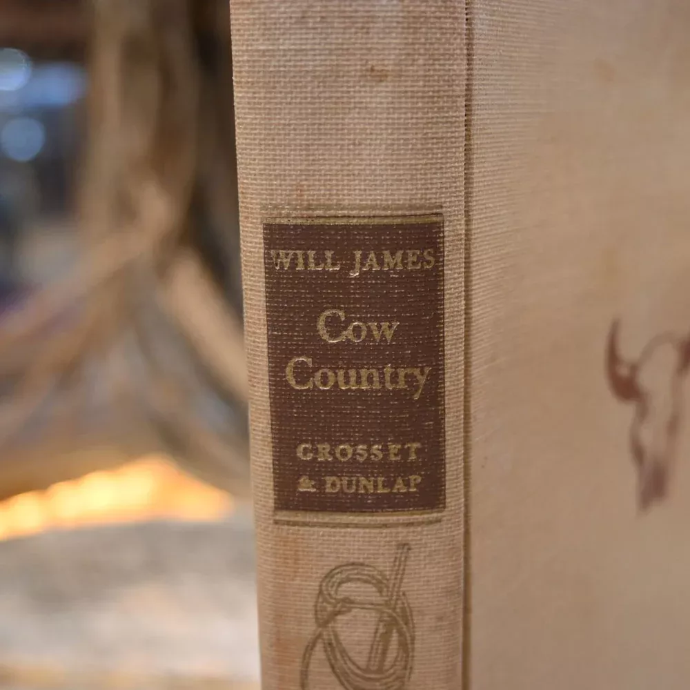 Will James "Cow Country" Book