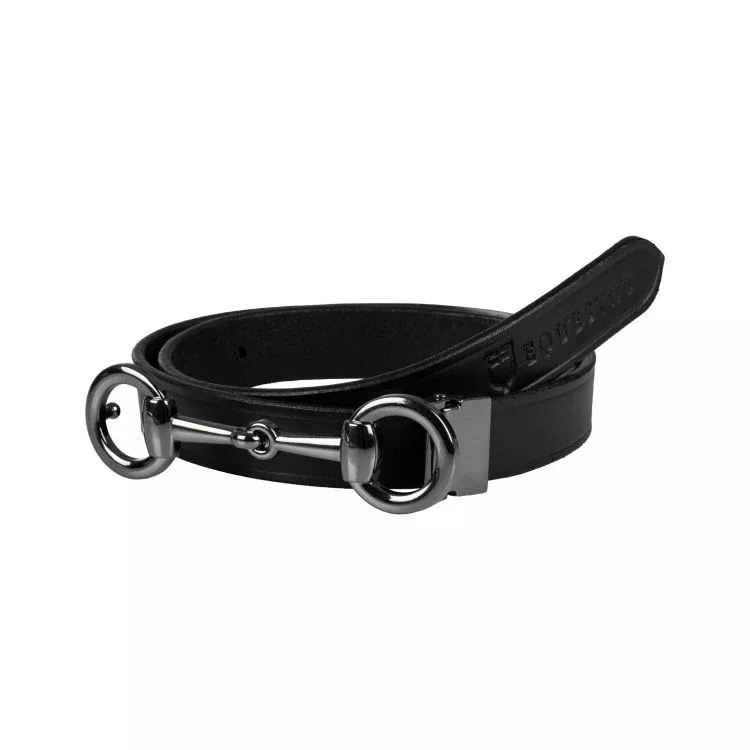 Women's Belt with Snaffle Bit Buckle