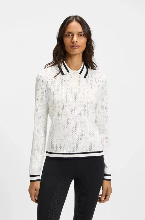Women's Knitwear Polo Pam