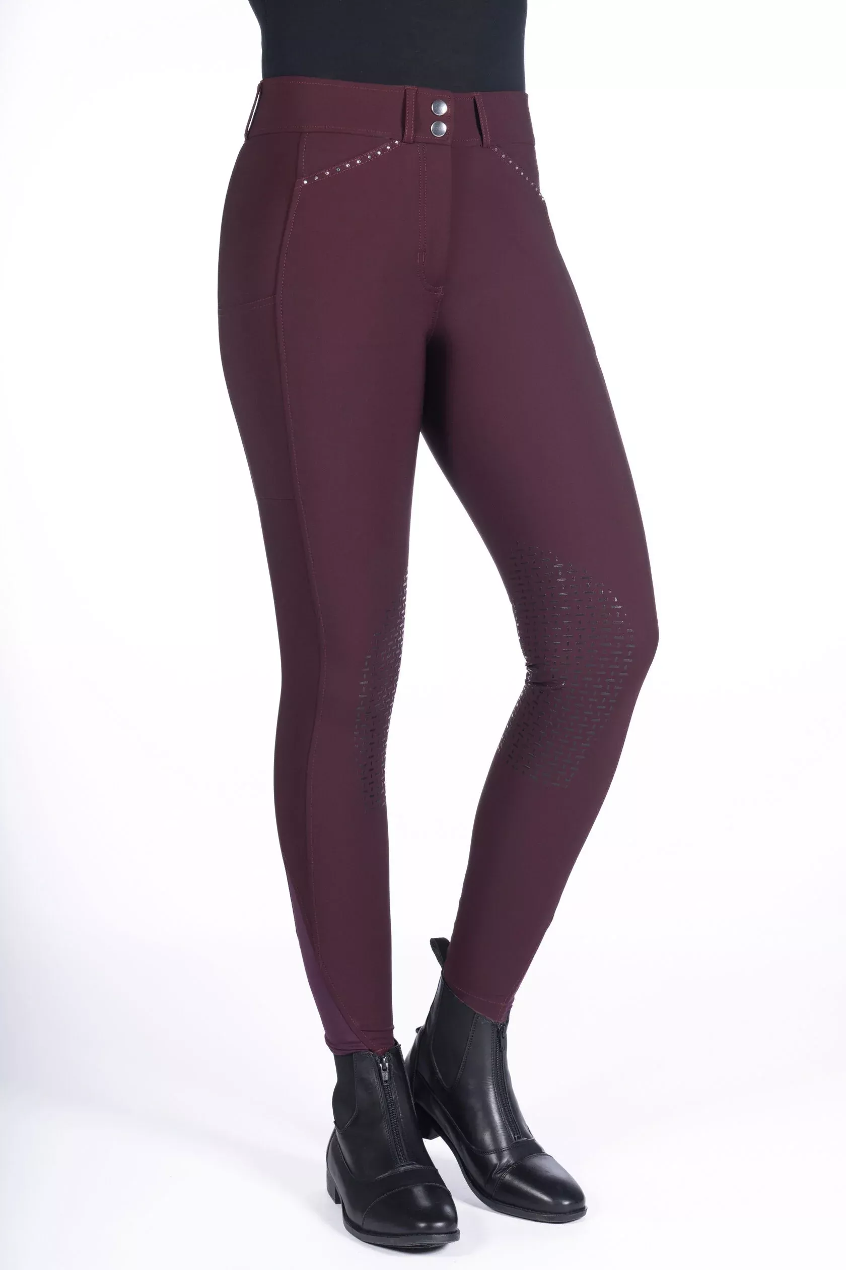 Women's Silicone Knee Patch Breeches Helene