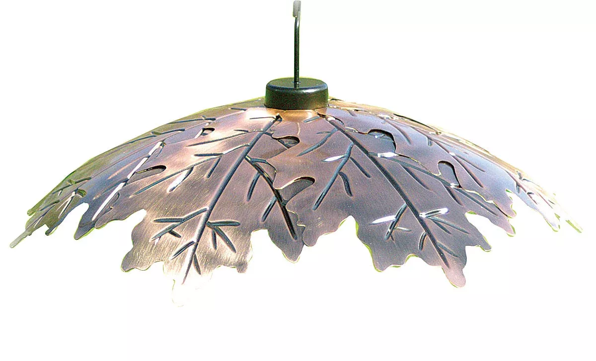 Woodlink Audubon Copper Leaf Weather Shield, 18 IN, Brushed Copper