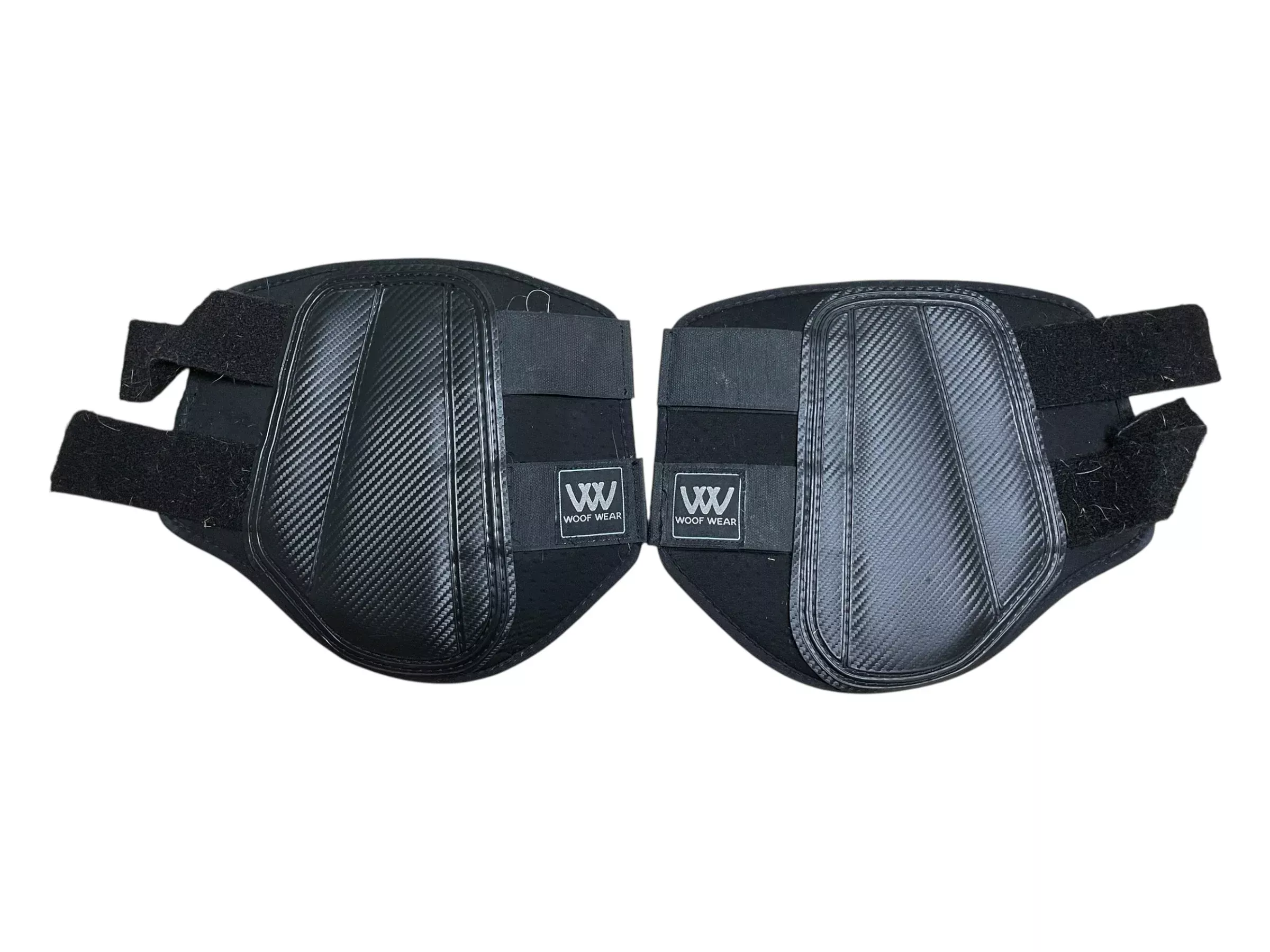 WoofWear Brush Boots *Pair - 2* - Black - Est. M - USED