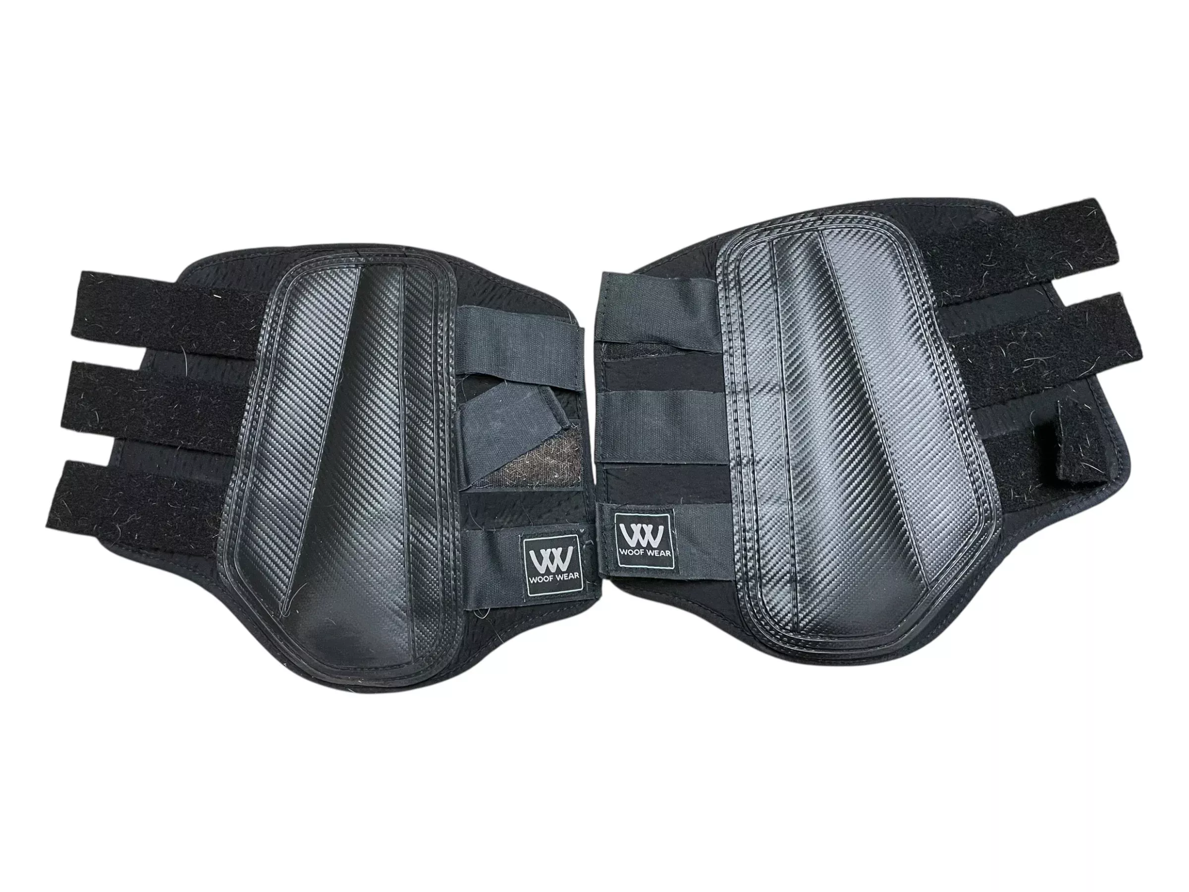WoofWear Brush Boots *Pair - 2* - Black - XL - USED