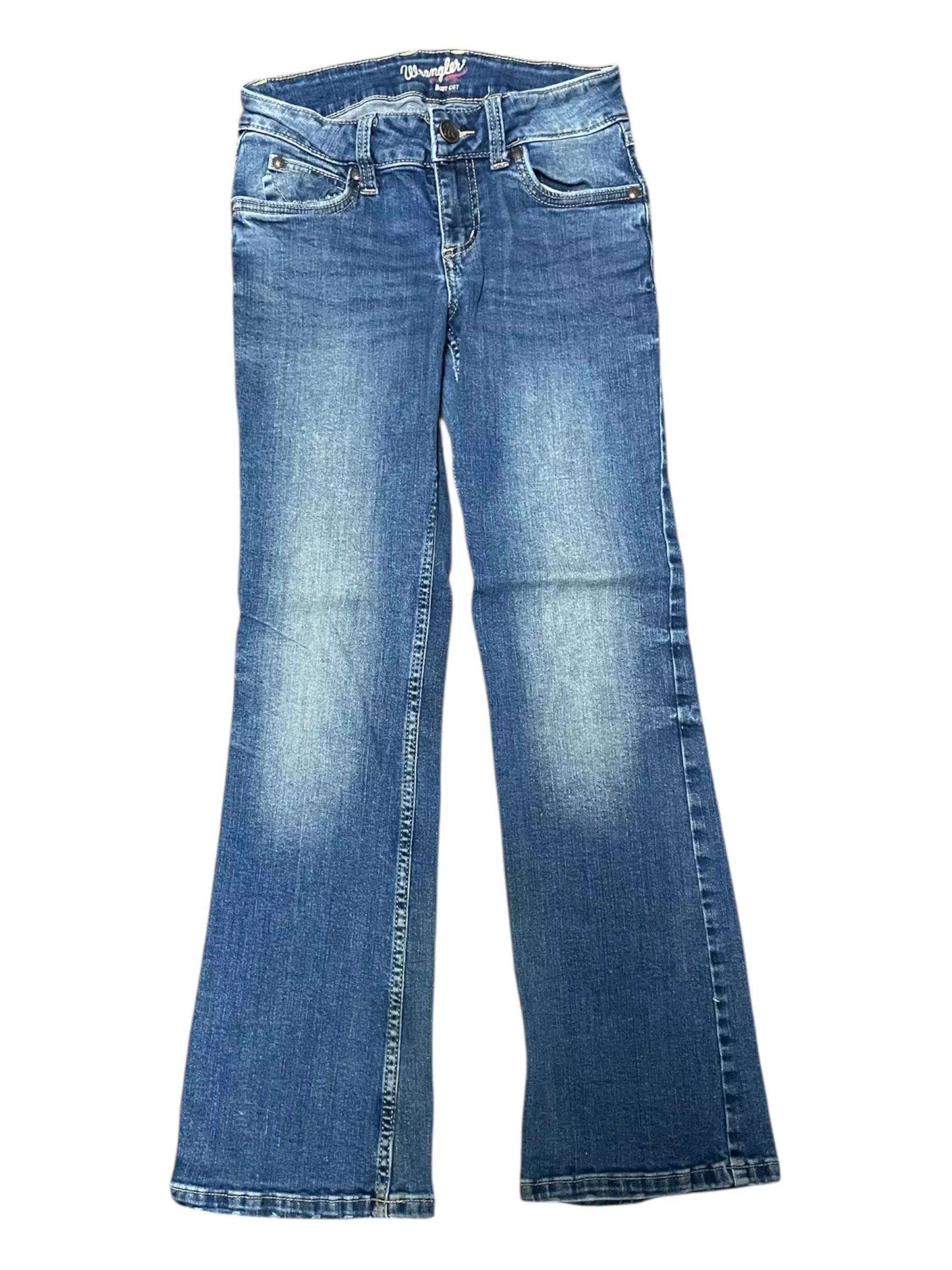 Wrangler Jeans - Blue Denim - 0 x 30 - USED
