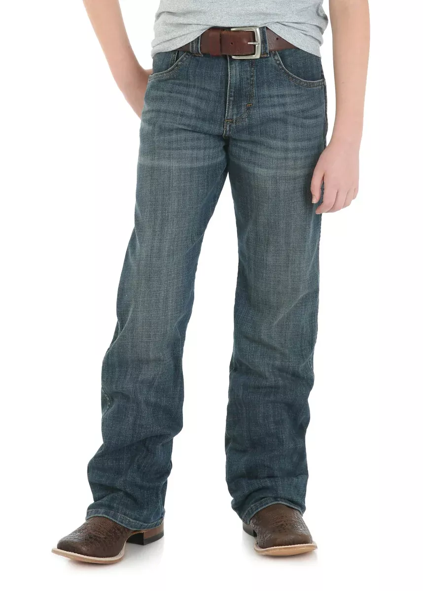Wrangler Junior Boy's Retro Low Rise Relaxed Boot Jean