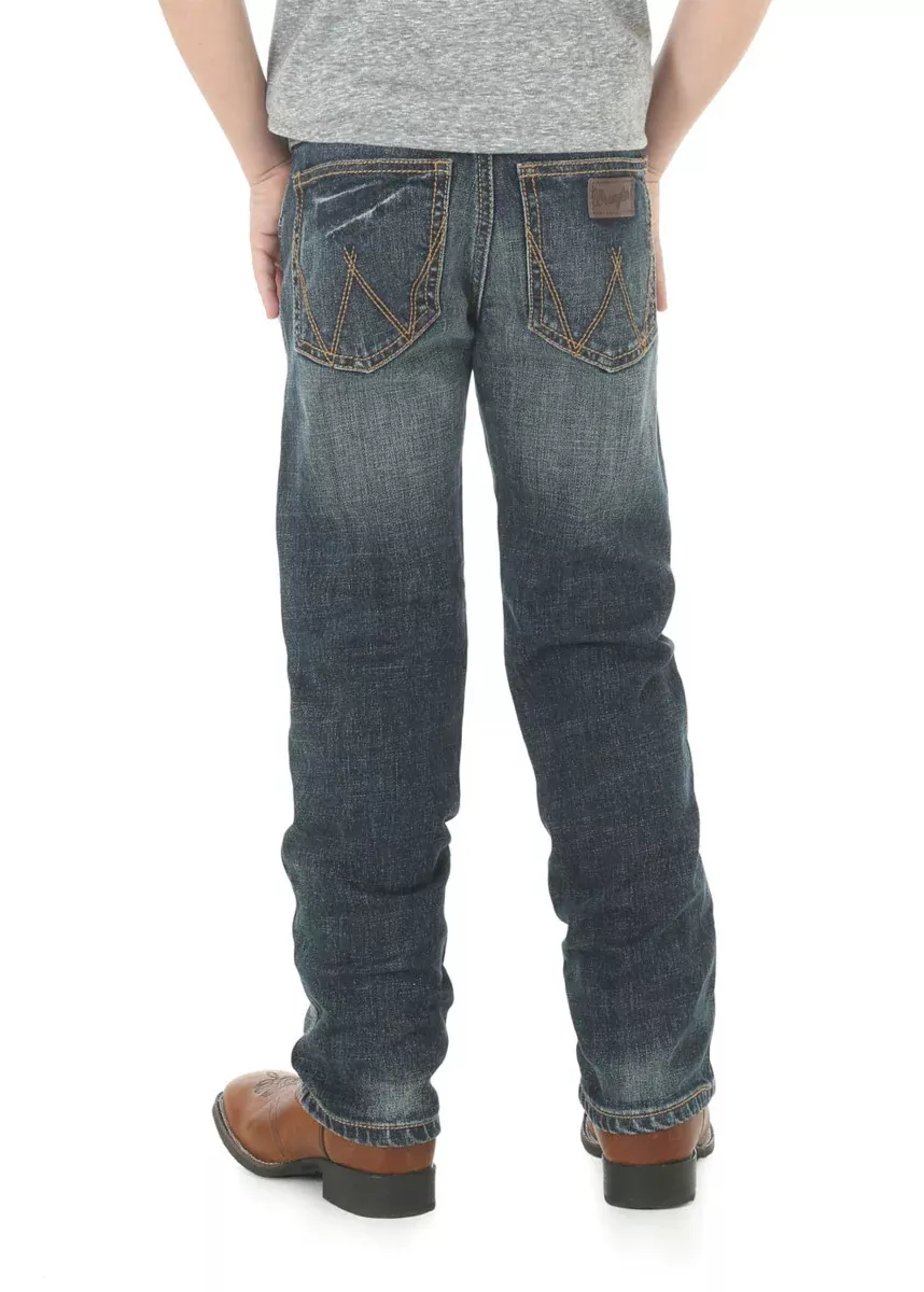 Wrangler Junior Boy's Retro Slim Straight Jean
