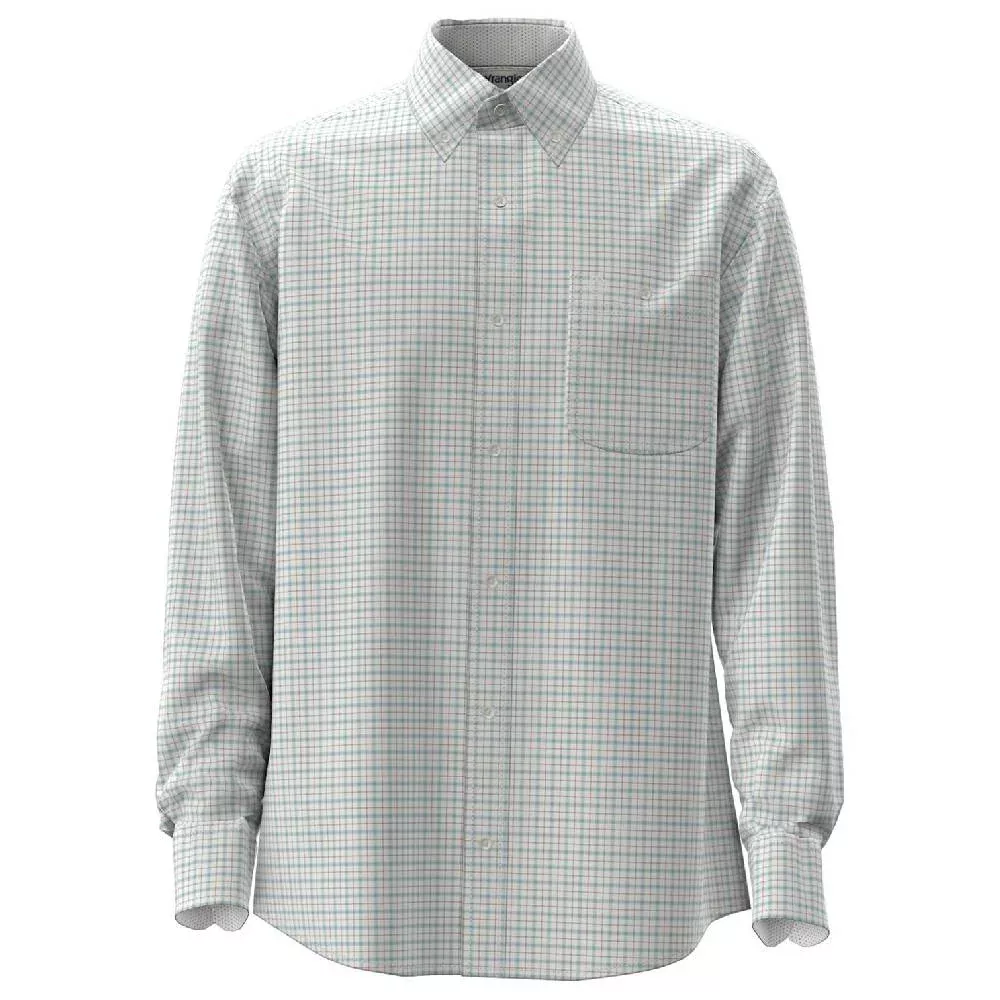 Wrangler Men's George Strait Plaid Button Down Shirt - FINAL SALE