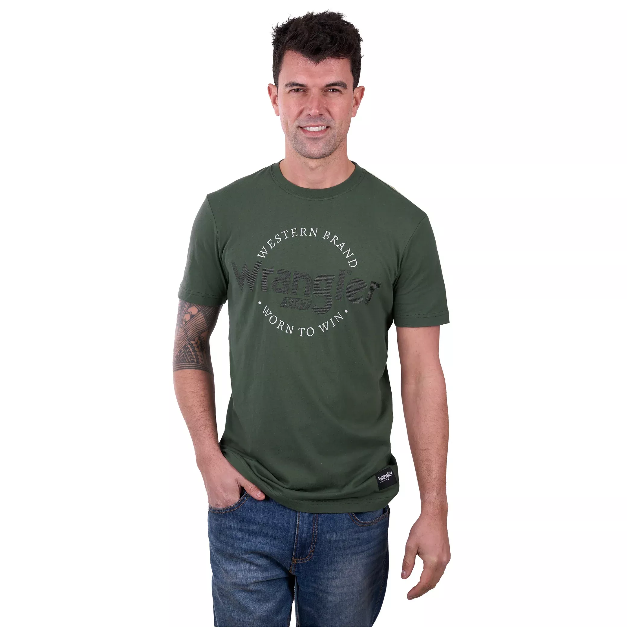 Wrangler Mens Cole Short Sleeve Tee