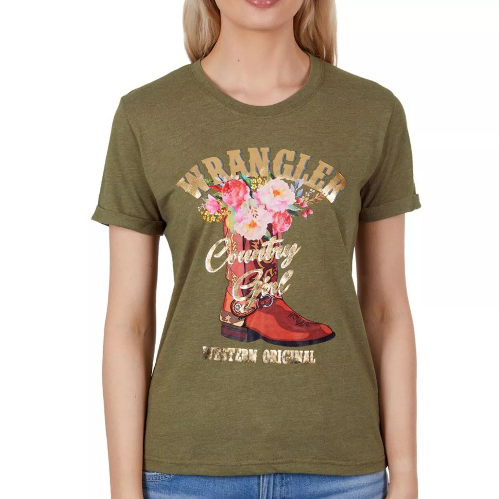 Wrangler Womens Macy Short Sleeve Tee