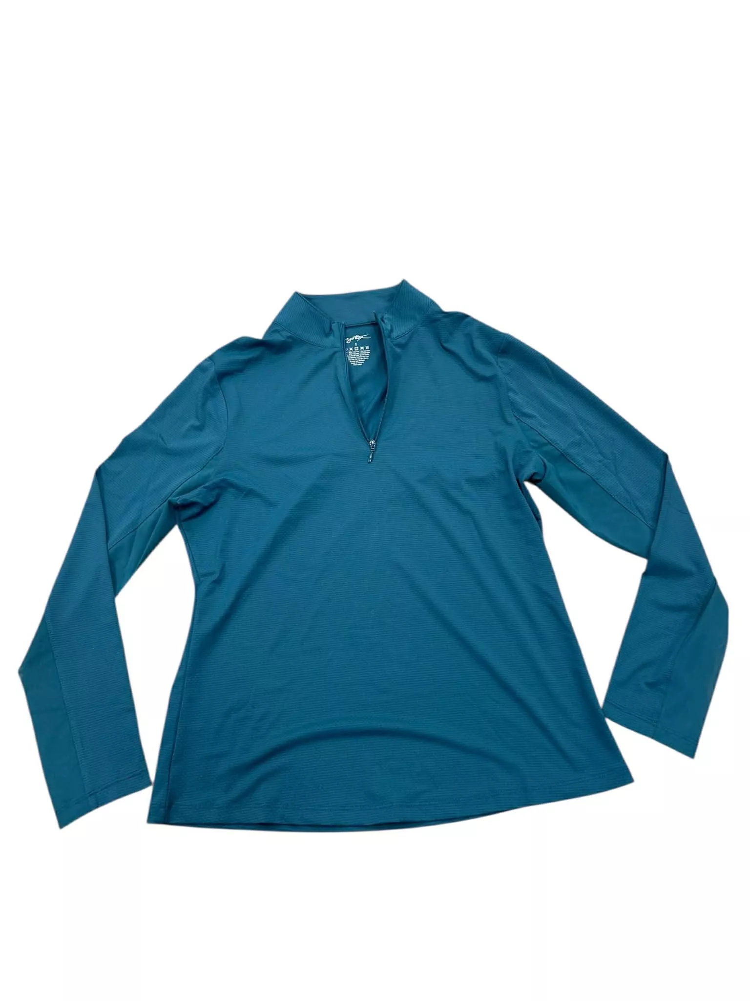 X by Gottex Quarter Zip - Petrol - S - USED