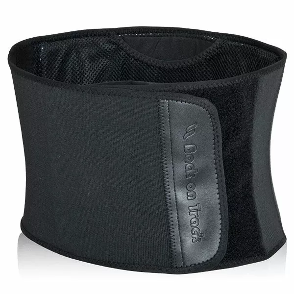 X Large Back On Track Body Pain Relief Therepy Wide Front Brace Black