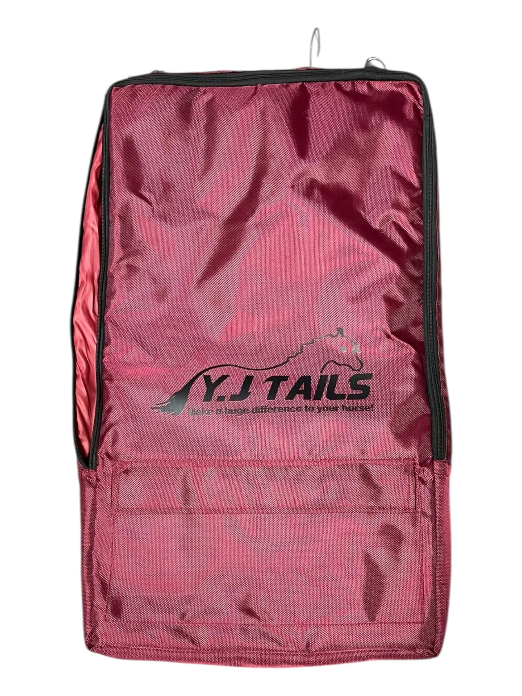 Y.J Tails Bag - Maroon - Approx 25" x 15" - USED