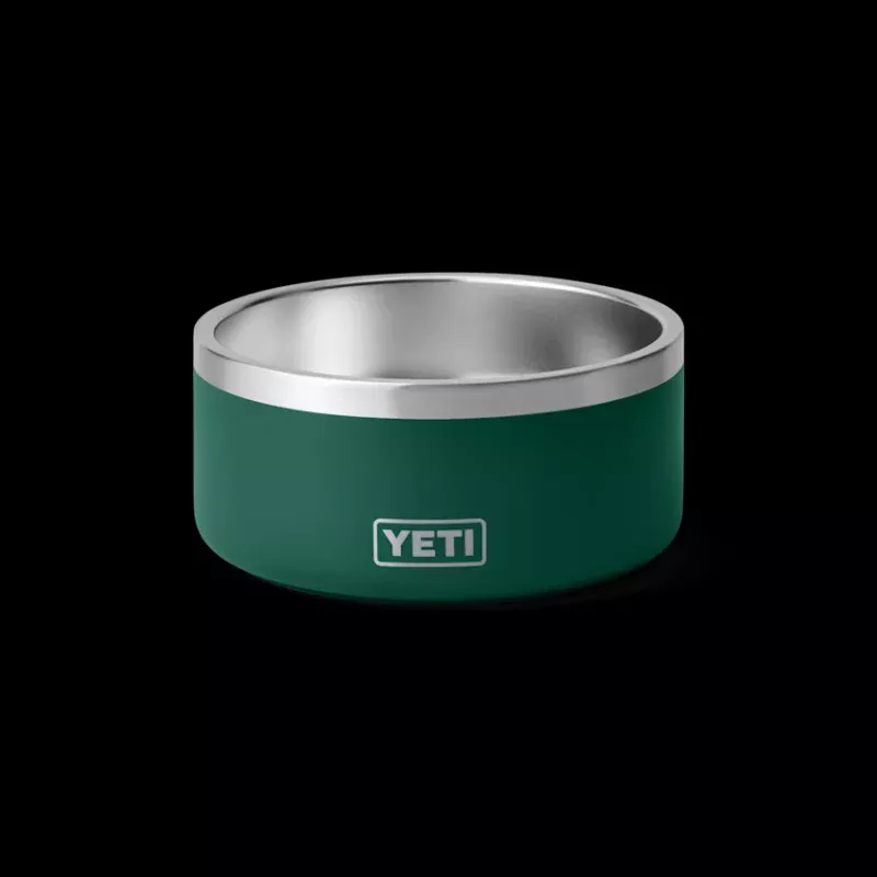 Yeti Boomer 4 Dog Bowl Black Forest Green