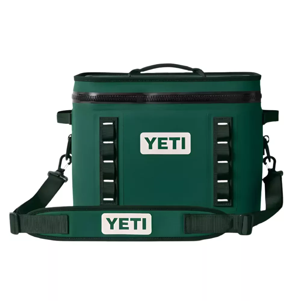 Yeti Hopper Flip 18 Cooler - Black Forest Green
