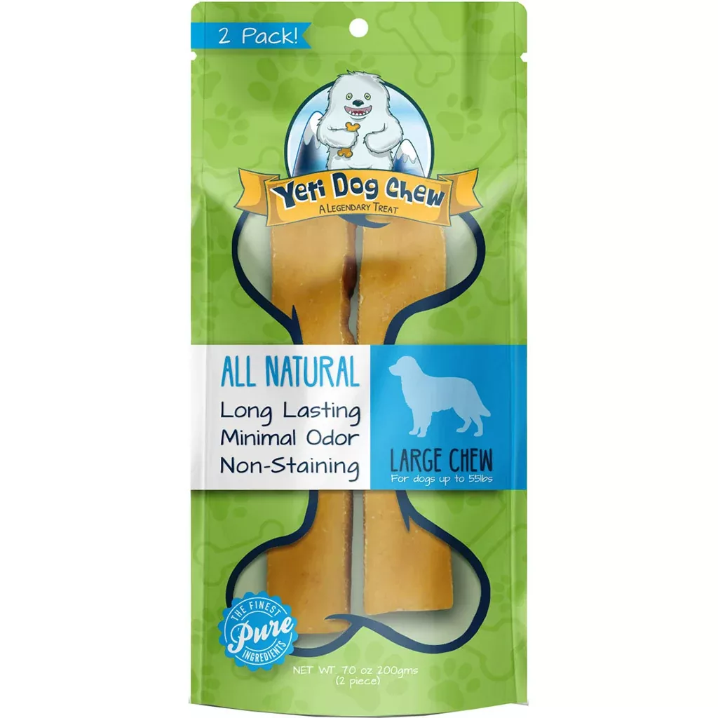 Yeti Pet Products Yak Dog Chews, Large, 7 oz