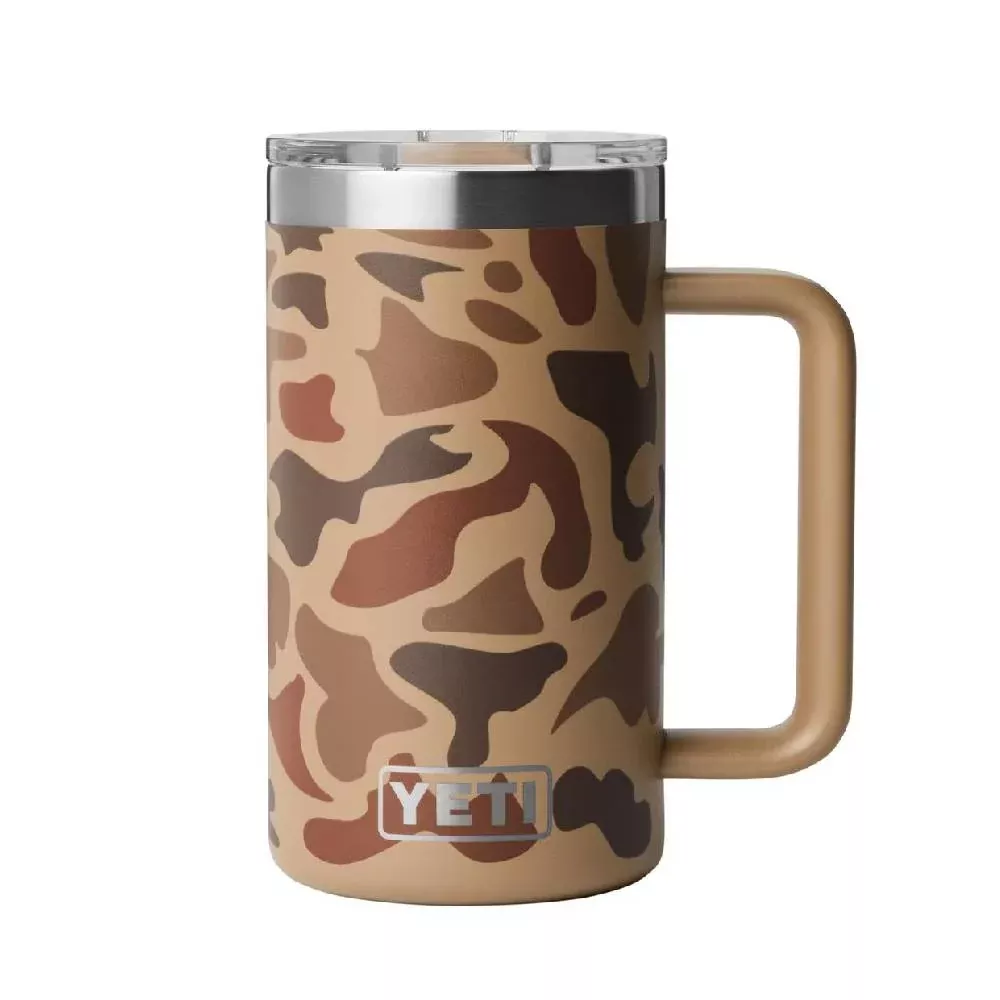 Yeti Rambler 24oz Mug 2.0 - Wetlands Camo