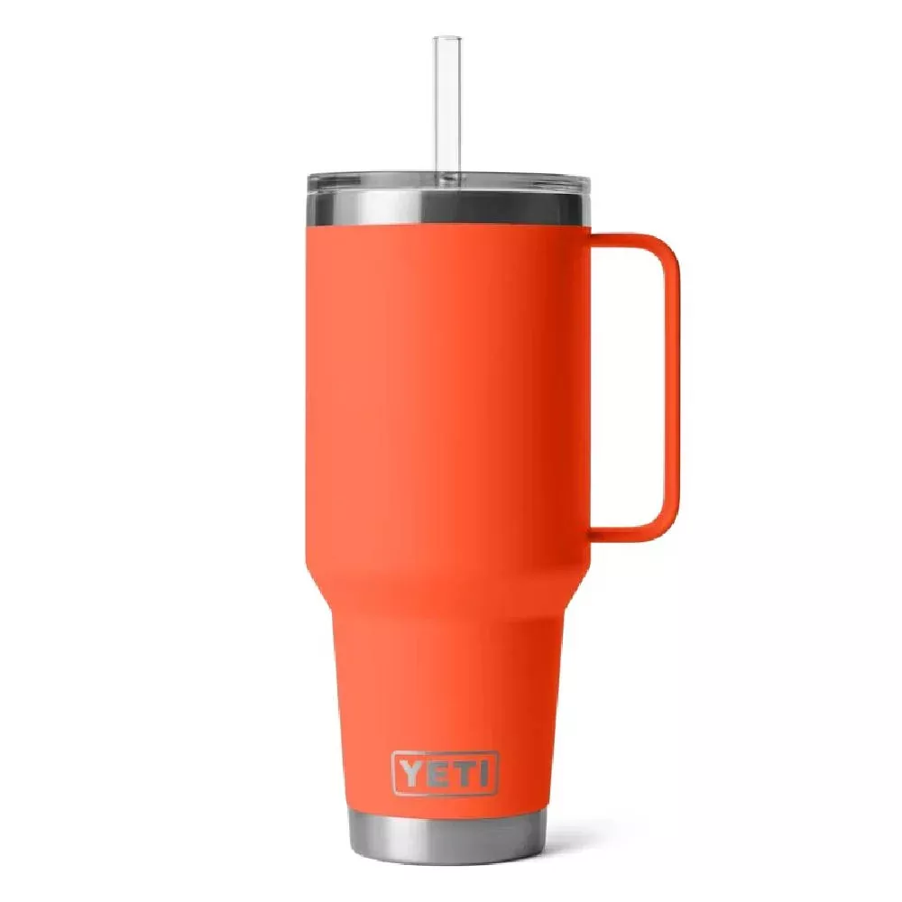 Yeti Rambler 42oz Straw Mug - Papaya - FINAL SALE