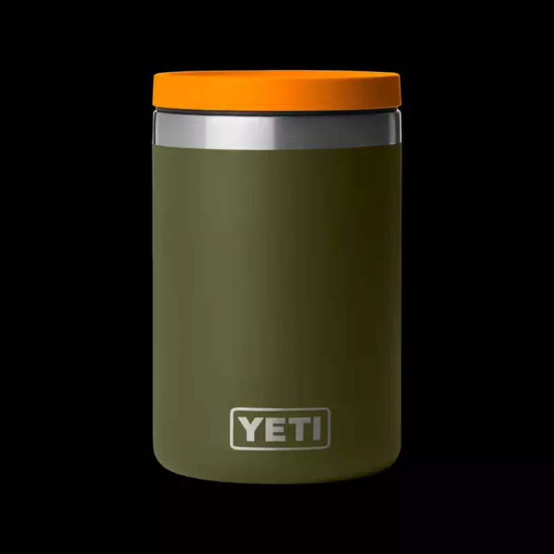 Yeti Rambler 473mL Insulated Food Jar Olive/King Crab Orange