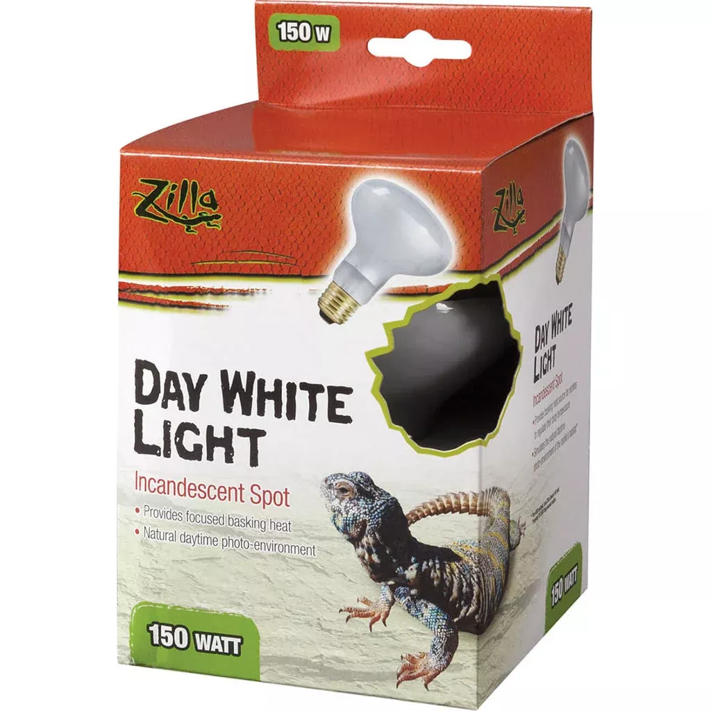 Zilla Day White Light Incandescent Spot Bulb 150 Watt