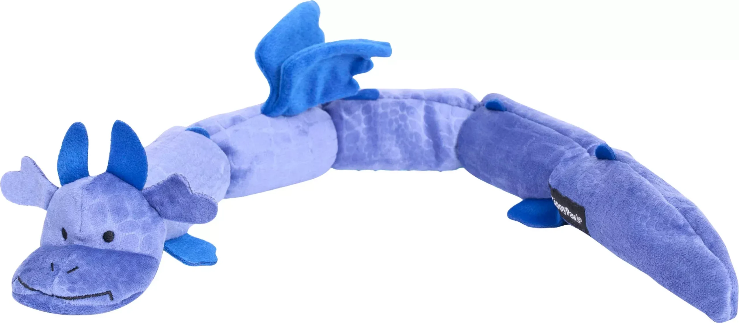 ZippyPaws Dragonz Dog Toy, One Size, Blue