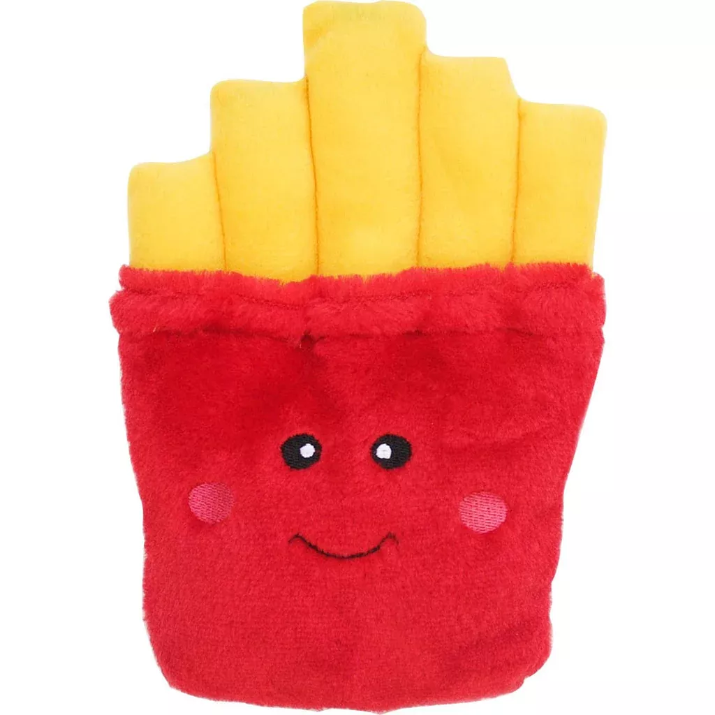 ZippyPaws NomNomz Fries Dog Toy Medium Red/Yellow