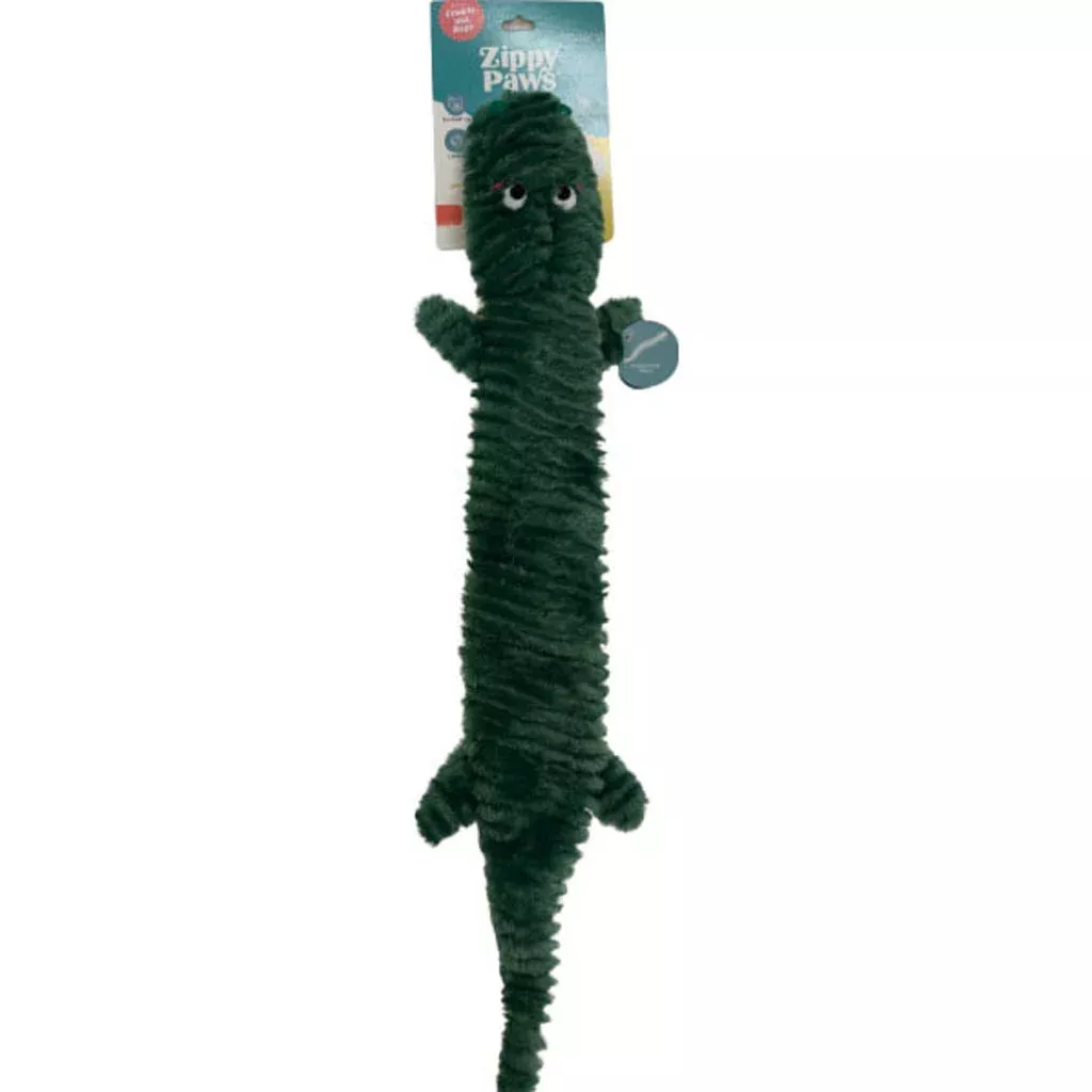 ZippyPaws Rope Reptilez Alligator Dog Toy