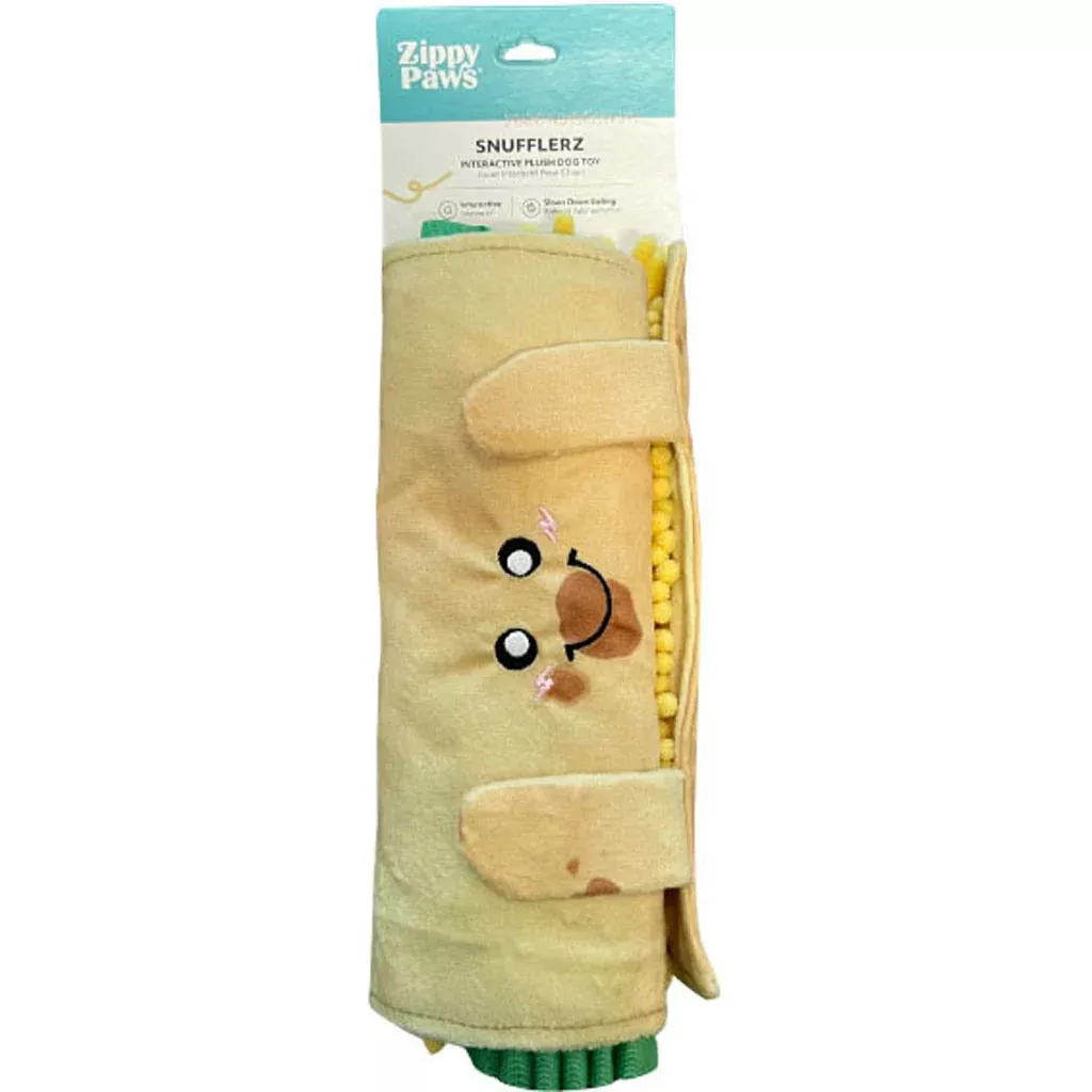 ZippyPaws Snufflerz Roll Burrito Dog Toy Medium