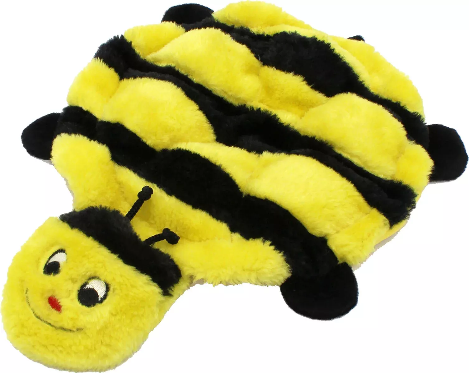 ZippyPaws Squeakie Crawler Bertie the Bee Dog Toy, Medium