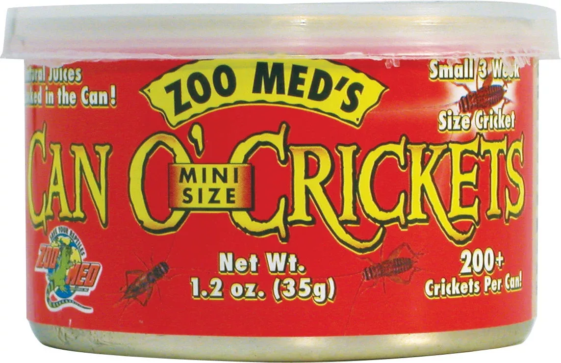Zoo Med Can O' Crickets Mini 1.2 oz