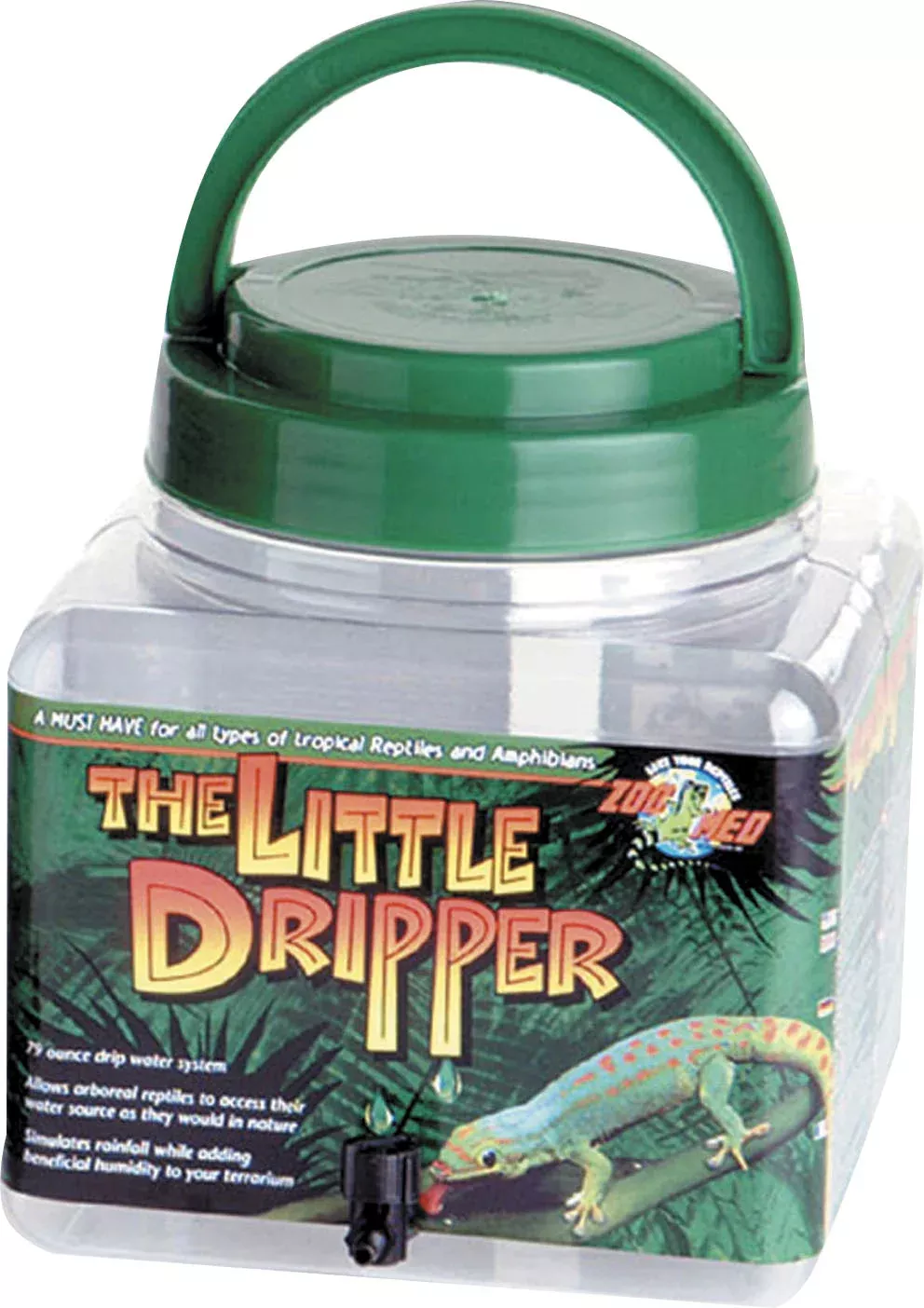 Zoo Med The Little Dripper Reptile Watering System, 70 oz