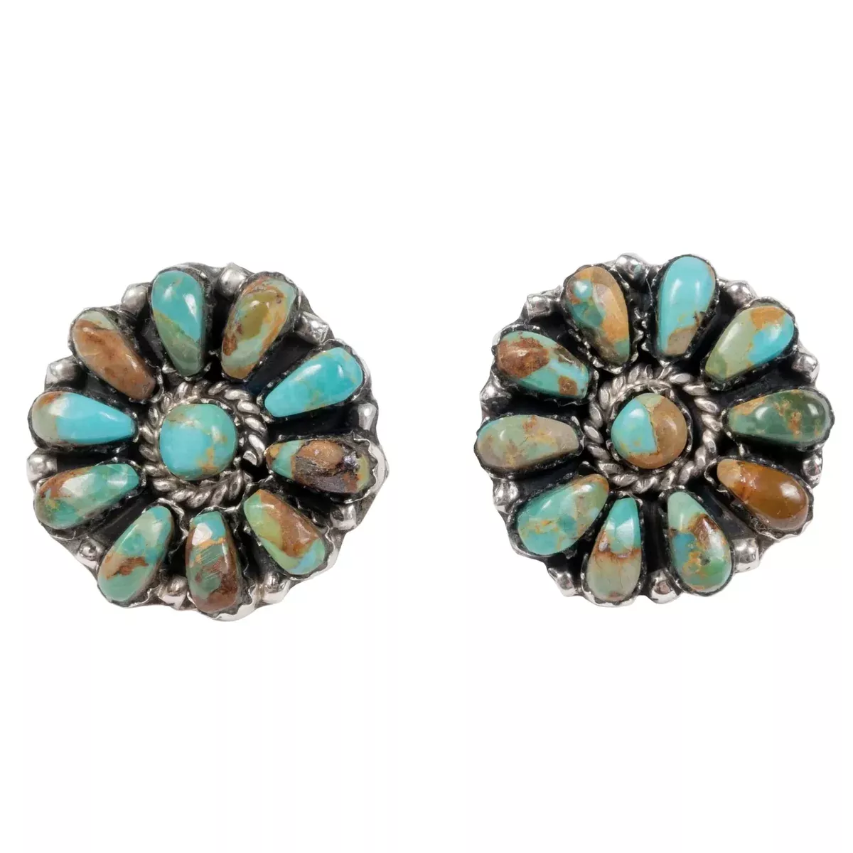 Zuni Full Circle Florette Stud Earring